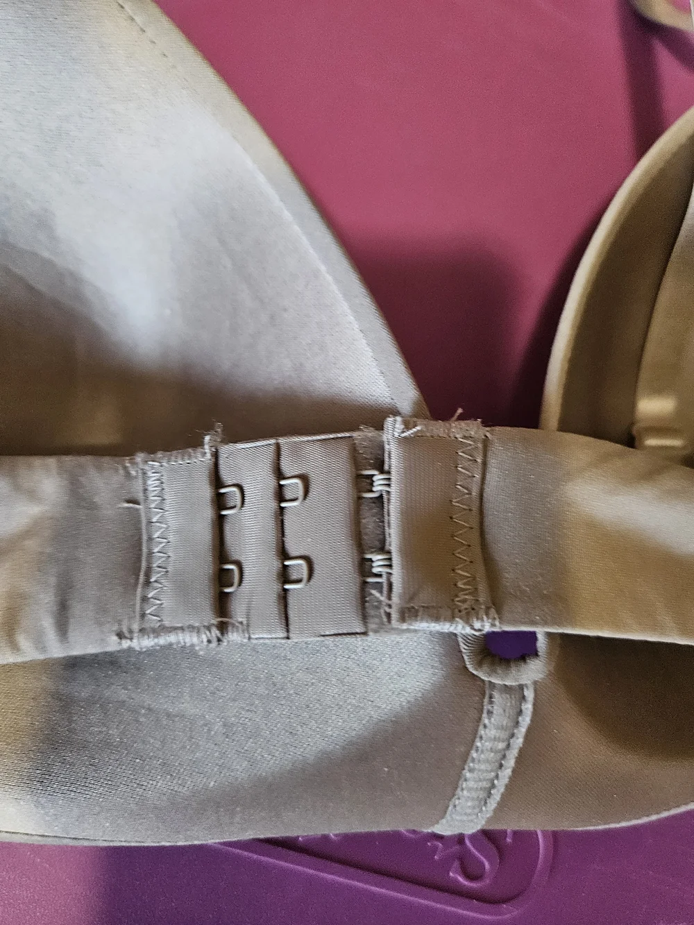 Wireless Seamless T-Shirt Bra - Cream, Mauve, and Taupe
